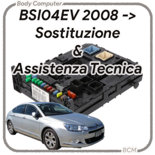 BSI04EV 2008 -> Citroen C5 Sostituzione & Assistenza Tecnica